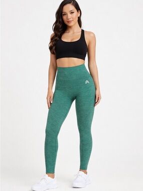 Oner Active Classic 2.0 Seamless Leggings in Mineral Green Marl